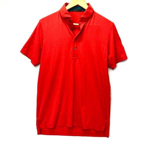 Greyson Men's Polo Shirt Mens Small S Red Golf Casual Classic Preppy Embroidered - Picture 1 of 13